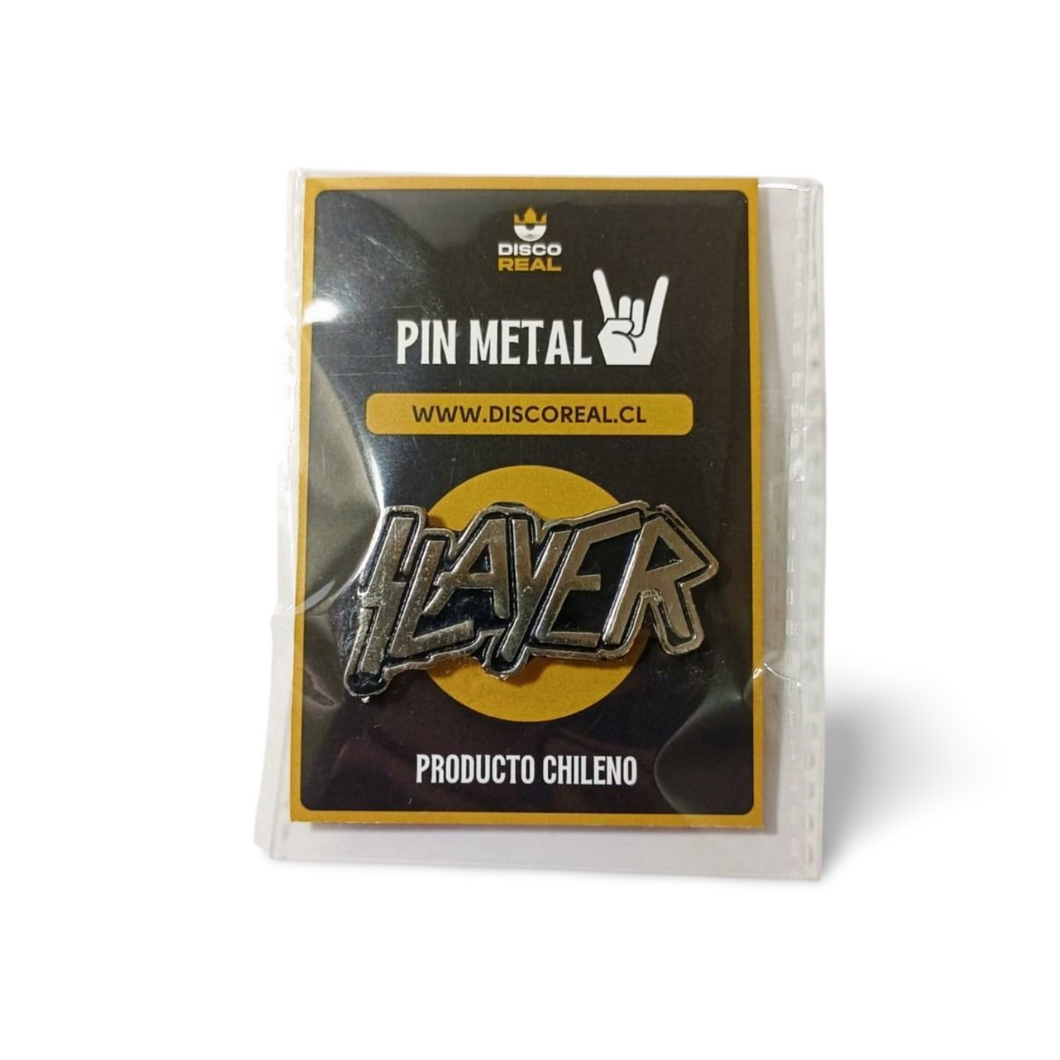 PIN METAL - SLAYER LOGO