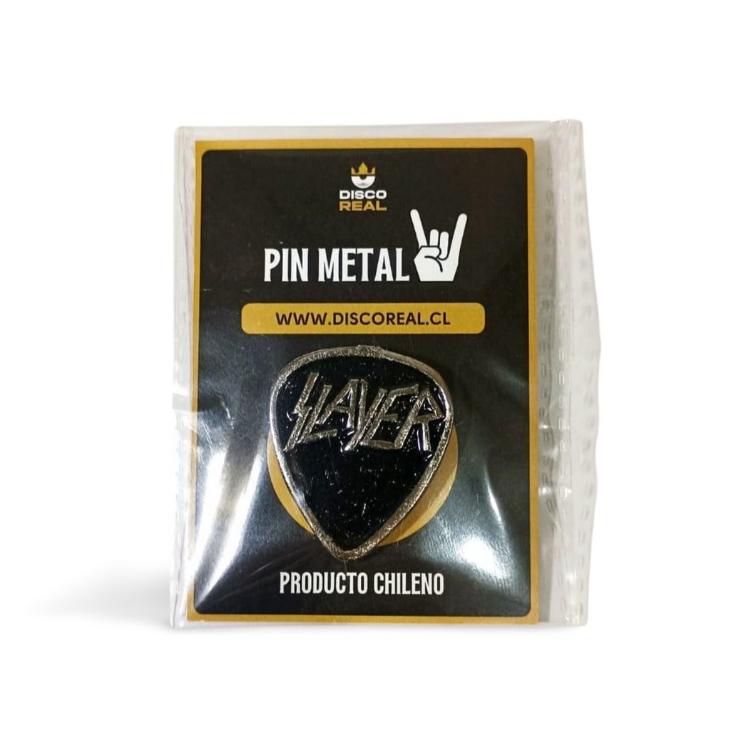 PIN METAL - SLAYER (UÑETA DE METAL)