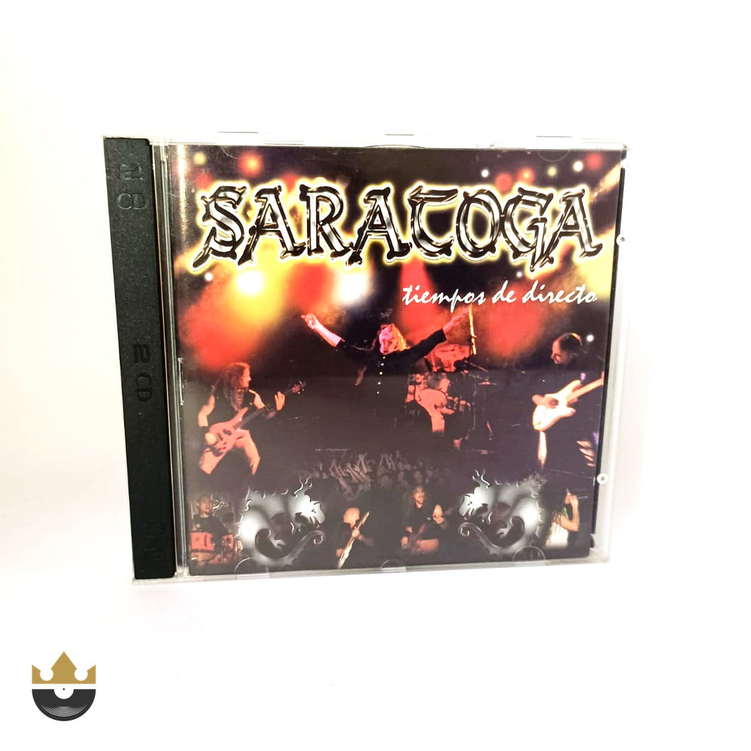SARATOGA - TIEMPOS DE DIRECTO (CD DE SEGUNDA MANO)
