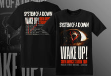 Cargar imagen en el visor de la galería, POLERA SYSTEM OF A DOWN - WAKE UP! (SOUTH AMERICA STADIUM TOUR)
