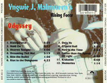 Cargar imagen en el visor de la galería, YNGWIE MALMSTEEN´S RISING FORCE- ODYSSEY (CD)
