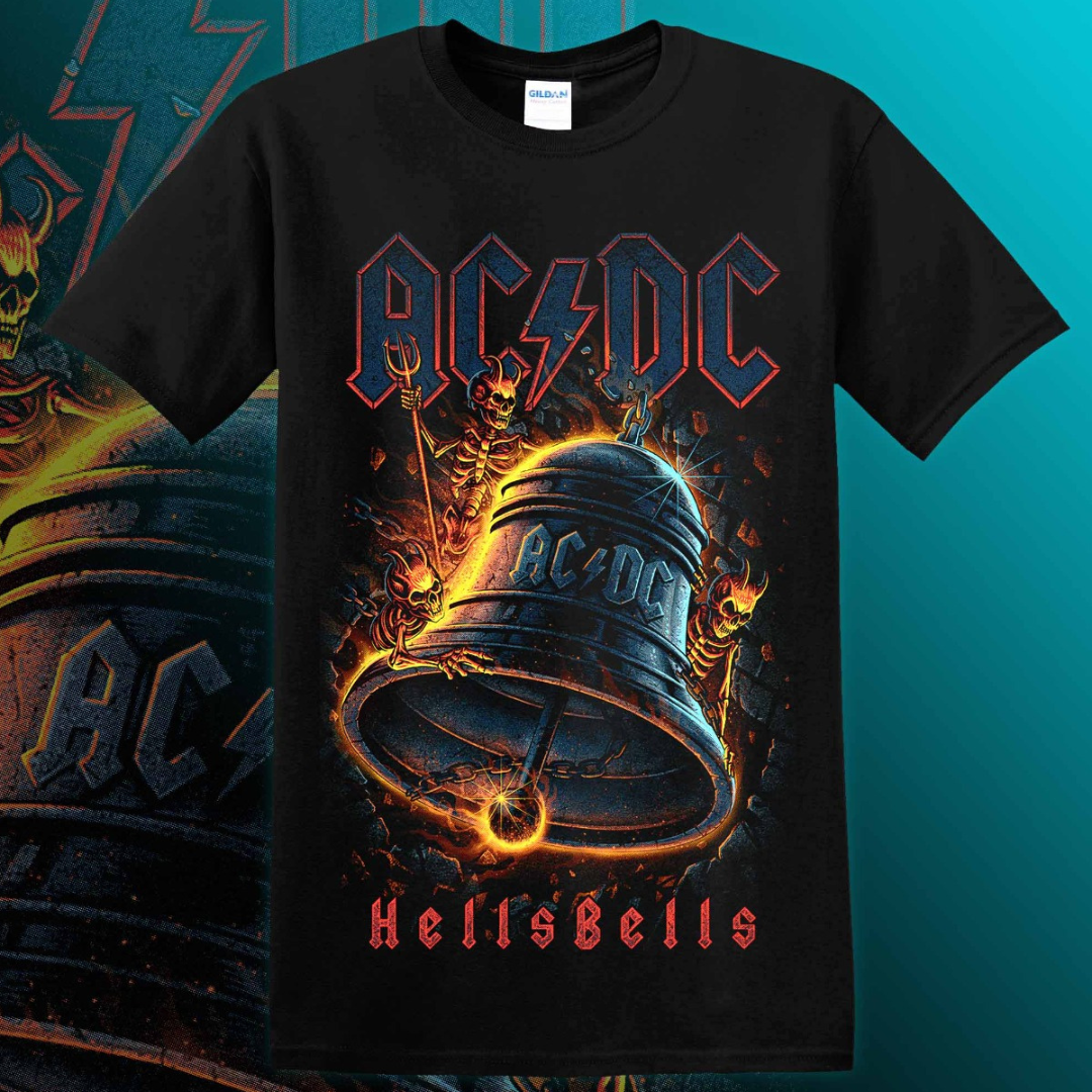 POLERA AC DC - HELL BELS