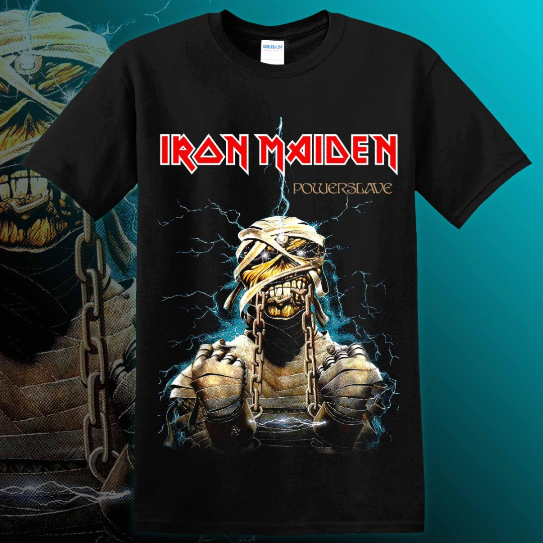 POLERA IRON MAIDEN - POWERSLAVE EDDIE