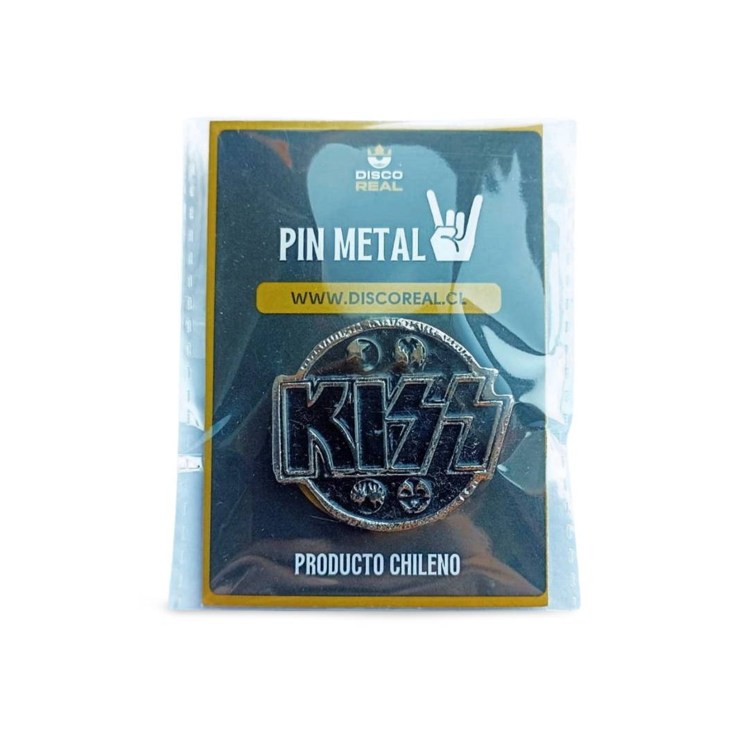 PIN METAL - KISS WORLD