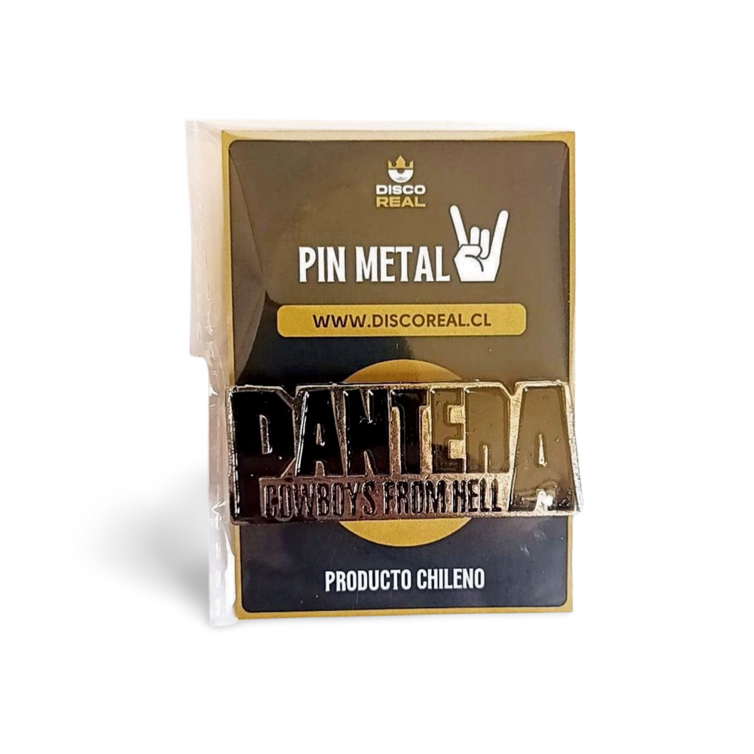 PIN METAL - PANTERA LOGO