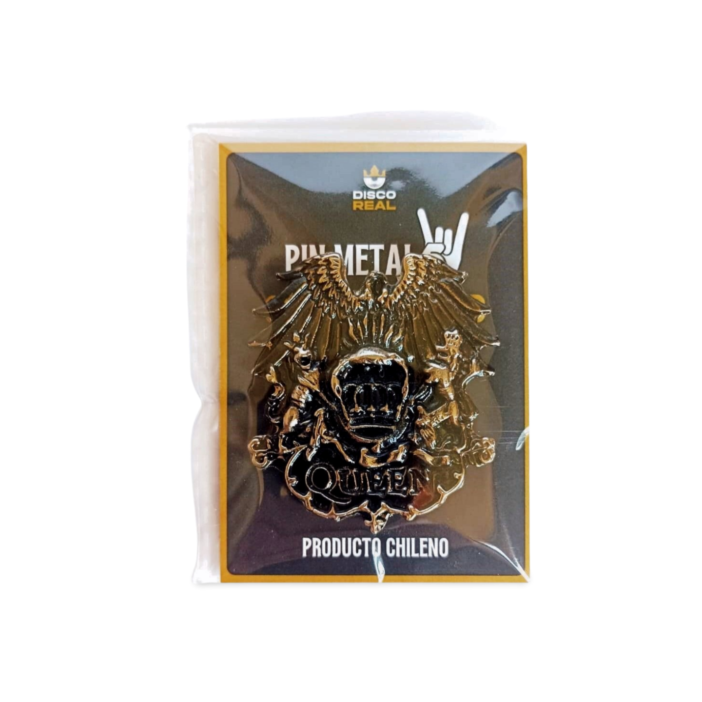 PIN METAL - QUEEN LOGO