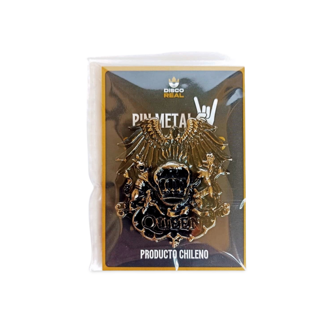 PIN METAL - QUEEN LOGO