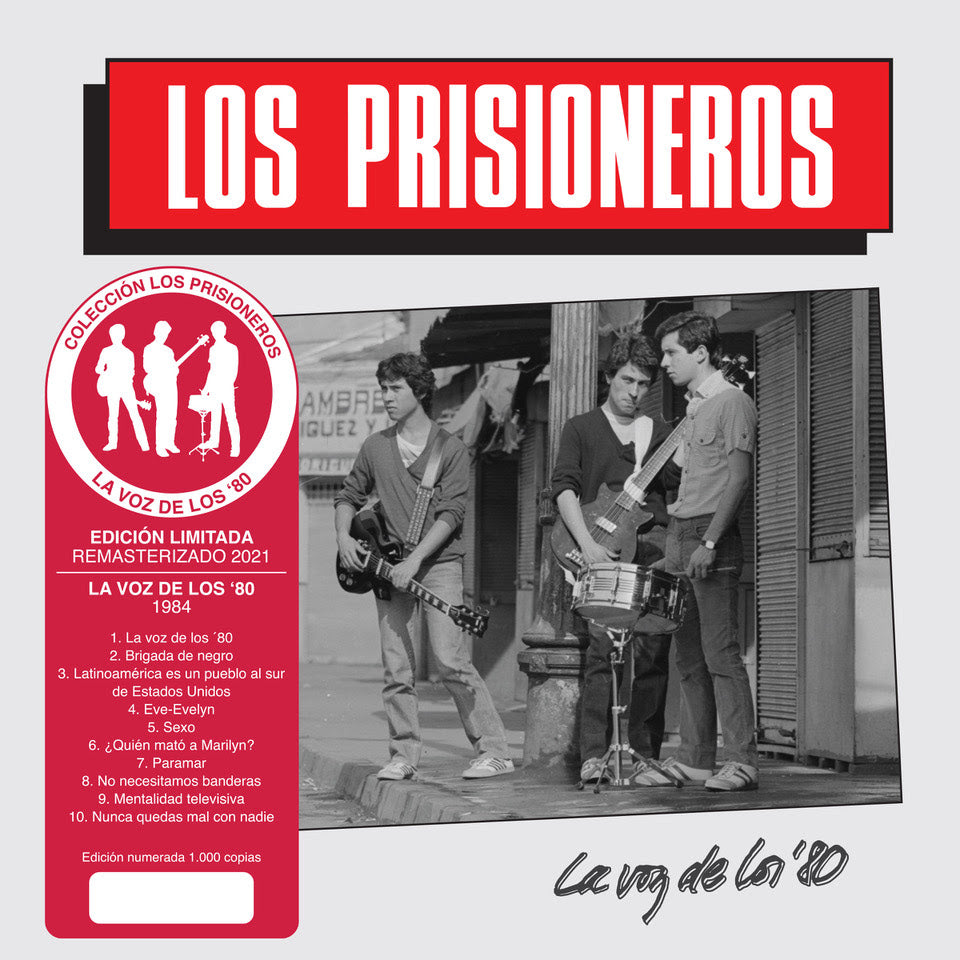 LOS PRISIONEROS - LA VOZ DE LOS 80 (CD REMASTERIZADO 2021)